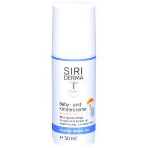 SIRIUS GMBH, SIRIDERMA Baby- und Kindercreme