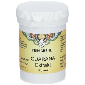 PRIMABENE, Primabene Guarana Extrakt Pulver, Primabene Guarana Extrakt Pulver