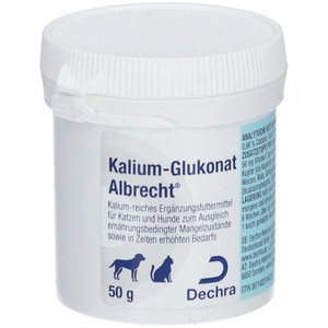 RICHTER PHARMA AG, Kalium-Glukonat Albrecht® für Katzen und Hunde, 