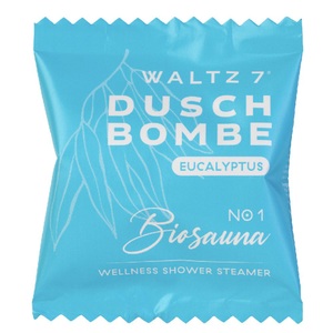 Waltz Seven GmbH, Waltz Seven GmbH Waltz 7 Duschbombe Eucalyptus, WALTZ 7 Wellness-Duschbombe Eukalyptus