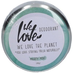 We Love The Planet, Deocreme - 48g - Mighty Mint, We love Deodorant Mighty Mint