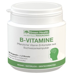 PANACEO INTERNATIONAL GMBH, Green Health PANACEO B-VITAMINE, Green Health PANACEO B-VITAMINE