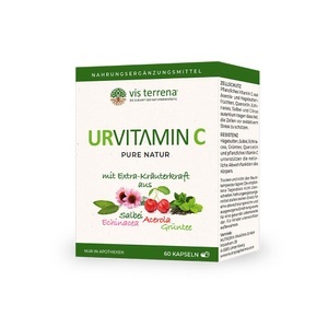 NUTROPIA PHARMA GMBH, vis terrena® PHYTO C PLUS, vis terrena® Ur Vitamin C