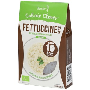 Slendier, Slendier Konjak Fettuccine Style 400 g, Slendier Bio Konjak Fettucine Style