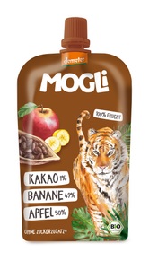 MOGLi, Mogli Trink Obst Banane-Kakao Bio (120 g), MOGLi Trink Obst Banane-Kakao Bio