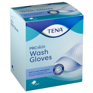 Tena, Tena Wash Glove, Tena Wash Glove