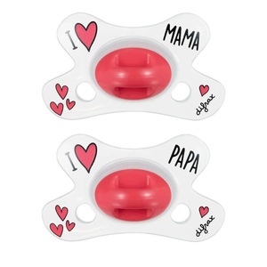 CERES PHARMA, difrax® Schnuller Natural 0-6 Monate - I Love Papa, difrax® Schnuller Natural 0-6 Monate - I Love Papa