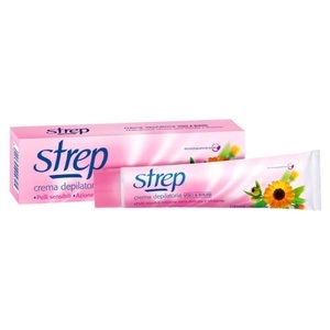 EUROPHARMA GROUP, Strep Enthaarungscreme Gesicht & Bikinizone, Strep Enthaarungscreme Gesicht & Bikinizone