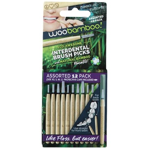 LABORATOIRES GILBERT BENELUX, WooBamboo® Interdentalbürsten Mix, 