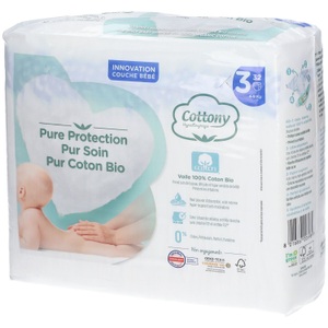 GSA HEALTHCARE, Cottony Baumwollwindeln Größe 3 4-9 kg