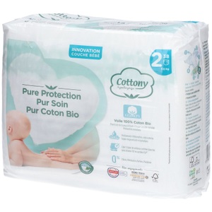 GSA HEALTHCARE, Cottony Baumwollwindeln Größe 2 3-6 kg