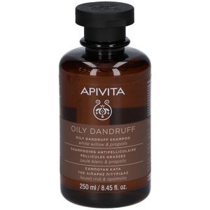 Apivita, Oily Dandruff Shampoo Damen 250ml, APIVITA Anti-Schuppen Shampoo