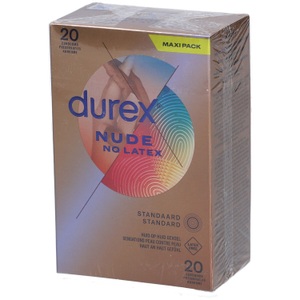 Durex (all), Kondome Nude No Latex 20st | Durex, durex® Nude Kondome Latexfrei Gefühl Haut an Haut