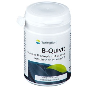 SPRINGFIELD NUTRACEUTICALS, Springfield B-Quivit Vitamin B-Komplex, Springfield B-Quivit Vitamin B-Komplex
