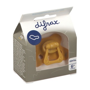 OTC SOLUTIONS, difrax® Schnuller Dental +6 Monate - Honey (Farbe nicht auswählbar), difrax® Schnuller Dental +6 Monate - Honey (Farbe nicht auswählbar)