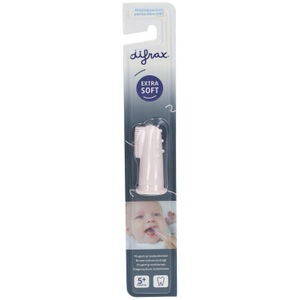 OTC SOLUTIONS, Difrax Zahnbürste Fingertip Rosa, Difrax Zahnbürste Fingertip Rosa