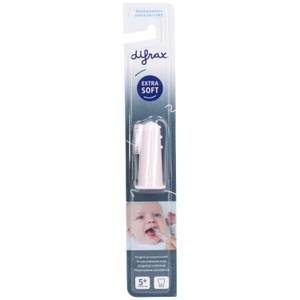 Difrax, Difrax Zahnbürste Fingerspitze Silikon, Difrax Zahnbürste Fingerspitze Silikon