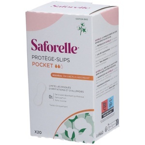 BIOCODEX BENELUX, Saforelle® Slipeinlagen Pocket, Saforelle® Slipeinlagen Pocket