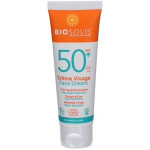 Biosolis, Biosolis Sonnencreme Gesicht SPF50, 50 ml, BIOSOLIS® Gesichtscreme SPF50+