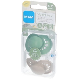 MAM, MAM Original Pure 6-16 Silikon Nuggi, MAM Original Pure 6-16 Silikon Nuggi