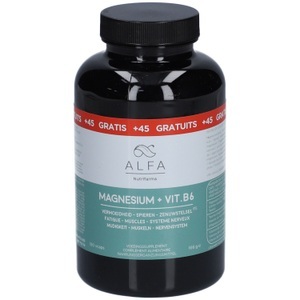 NUTRIFARMA, Alfa Magnesium + Vit. B6, Alfa Magnesium + Vit. B6