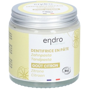 endro cosmétiques, endro cosmétiques Zahnpasta natürlich Zitrone (100 ml)