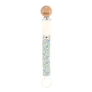 BIBS, Schnullerkette Unisex Elfenbein ONE SIZE, Bibs Schnullerkette Liberty Elfenbein/Salbei