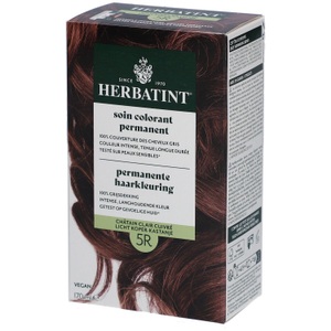 ANTICA ERBORISTERIA SpA, Herbatint Pflege Permanente Haarfarbe 5R Hellkastanienbraun Kupferfarben