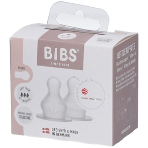 PHARMA PACK, Bibs Flaschensauger Silikon 2er-Pack, Bibs Flaschensauger Silikon 2er-Pack