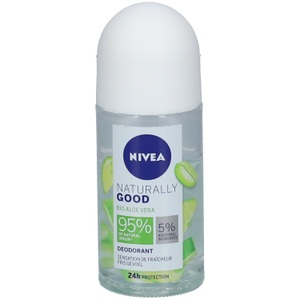 BEIERSDORF, NIVEA® Naturally Good Roll-On mit Bio Aloe Vera, NIVEA® Naturally Good Roll-On mit Bio Aloe Vera
