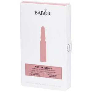 Babor, Babor, Fluids FP Ampoules Active Night, BABOR AMPOULE CONCENTRATES - Active Night 7 Days