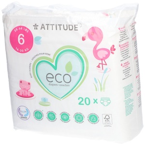 Attitude, Attitude Eco Windeln Grösse 6, Attitude Eco Windeln