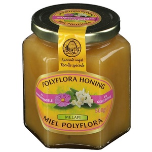 Melapi, Melapi Polyflora Honig cremig mit Gelee Royale, MELAPI Blütenhonig