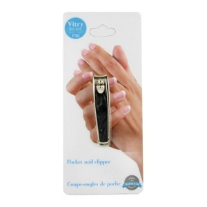 Vitry, Vitry Taschen-Nagelknipser, goldfarben 4055, Vitry Taschen-Nagelknipser, goldfarben 4055