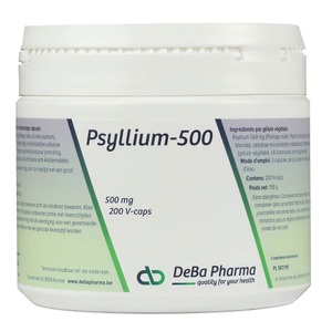 Deba Pharma, DeBa Pharma Psyllium 500 mg, DeBa Pharma Psyllium 500 mg