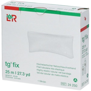 Lohmann & Rauscher, Lohmann & Rauscher Netzschlauch Finger 25m GrA (1 Stück), tg fix hochelastischer Netzschlauchverband 25m A für Finger