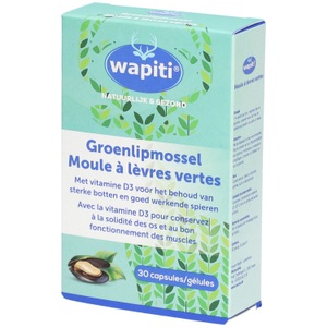 Marma Natuurproducten, MARMA NATUURPRODUCTEN wapiti® Muschelextrakt, wapiti® Muschelextrakt