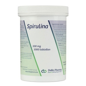 Deba Pharma, DeBa Pharma Spirulina 500 mg, DeBa Pharma Spirulina 500 mg