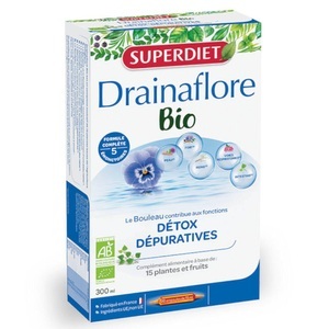 Superdiet, Superdiet Super Diet Drainaflore BIO Detox Ampullen, SUPER DIET Drainaflore BIO DETOX Ampullen
