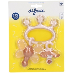 Difrax, difrax® Kronen Beißring +6m, difrax® Beißring Krone +6 Monate