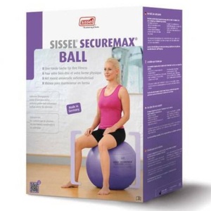 Sissel, Sissel® Securemax Ball violett 55 cm, SISSEL Gymnastikball »Ball Ø 55 cm«
