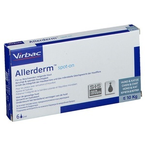 Virbac, Virbac allerderm® Spot ON für Katze und kleine Hunde, Virbac allerderm® Spot ON für Katze und kleine Hunde
