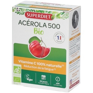 Superdiet, Superdiet Super Diet Acerola 500 Bio, SUPER DIET Acerola 500 Bio