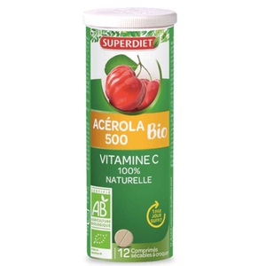 Superdiet, Superdiet Super Diet Acerola 500 Bio, SUPER DIET Acerola 500 Bio