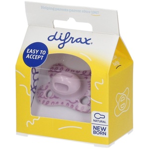 Difrax, difrax® Scher - Natural für Neugeborene, difrax® Schnuller Natural +0 Monate