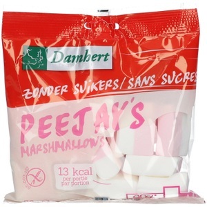 Damhert, Damhert PeeJay´s Marshmallows ohne Zucker, Damhert PeeJay´s Marshmallows ohne Zucker