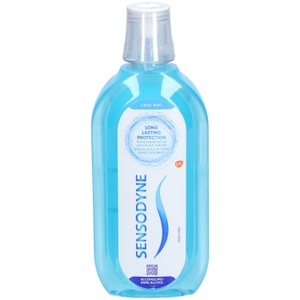 Sensodyne, Sensodyne® Long Lasting Sensitive Protection Mundwasser Fresh & Cool, Sensodyne® Long Lasting Sensitive Protection Mundwasser Fresh & Cool