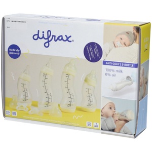 Difrax, difrax® Anti-Kolik Flaschen Starter Set, 