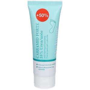 Louis Widmer, Louis Widmer Carbamid Forte Anti-hornhaut Fusscreme Damen 75ml, Louis Widmer Carbamid Forte 18% Urea, Anti-Hornhaut Fusscreme, parfümfrei (75ml)