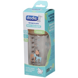 Dodie, dodie® Weithals-Babyflasche aus Glas Sensation+, dodie® Weithals-Babyflasche aus Glas Sensation+